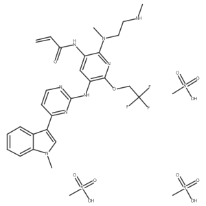 AST5902 trimesylate Structure