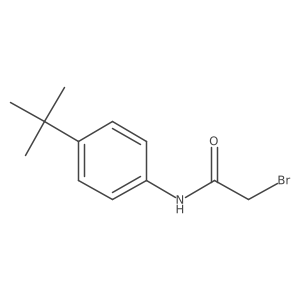 2-bromo-N-(4-tert-butyl-phenyl)-acetamide结构式