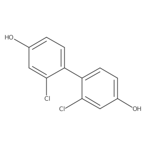 2,2'-Dichloro-[1,1'-biphenyl]-4,4'-diol Structure