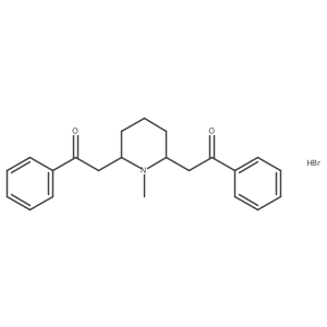 Lobelanine hydrobromide Structure