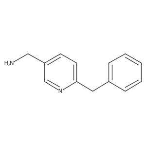 (6-Benzylpyridin-3-yl)methanamine Structure