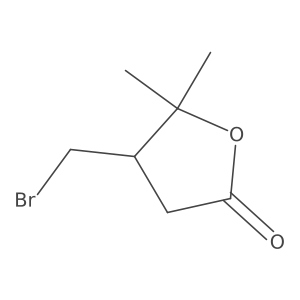 4-(Bromomethyl)-5,5-dimethyloxolan-2-one Structure