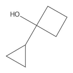 1-Cyclopropylcyclobutan-1-ol Structure