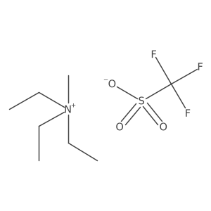 Triethylmethylammonium triflate结构式