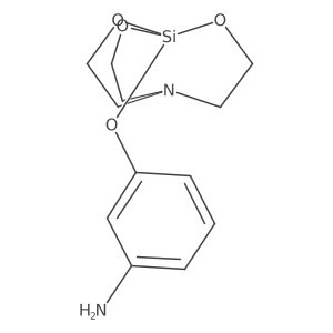 1-(3-Aminophenoxy)silatrane Structure