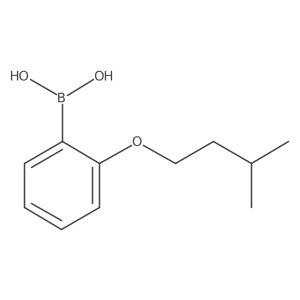 2-(Isopentyloxy)phenylboronic acid Structure