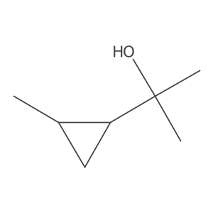 2-(2-Methylcyclopropyl)propan-2-ol结构式