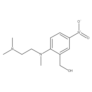 2-[[2-(Dimethylamino)ethyl]methylamino]-5-nitrobenzenemethanol Structure