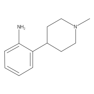 2-(1-Methylpiperidin-4-yl)aniline结构式