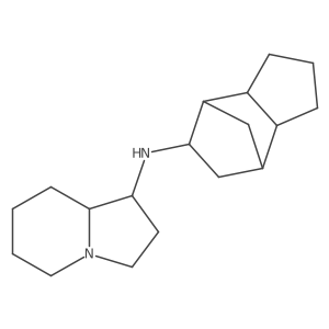 Octahydro-N-(octahydro-4,7-methano-1H-inden-5-yl)-1-indolizinamine结构式