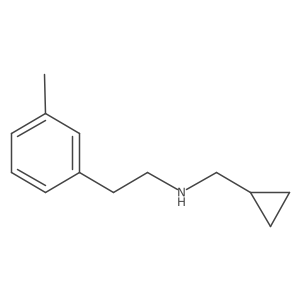 Cyclopropylmethyl-(2-m-tolyl-ethyl)-amine结构式