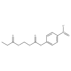 4-Nitrophenyl Propionyloxymethyl Carbonate Structure