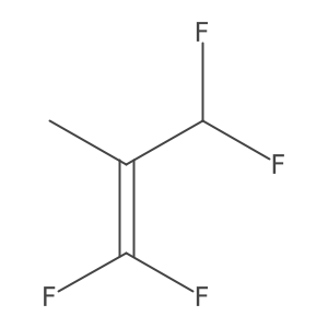1,1,3,3-Tetrafluoro-2-methyl-propene结构式