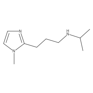 [3-(1-methyl-1H-imidazol-2-yl)propyl](propan-2-yl)amine结构式