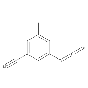 3-Fluoro-5-cyanophenyl Isothiocyanate Structure