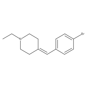 4-[(4-Bromophenyl)methylidene]-1-ethylpiperidine Structure