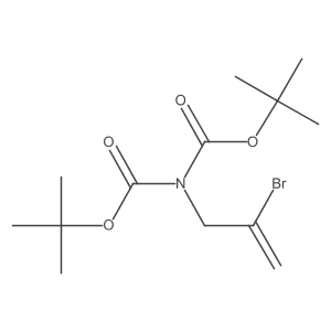 N,N-Bis(Boc)-2-bromoprop-2-en-1-amine Structure