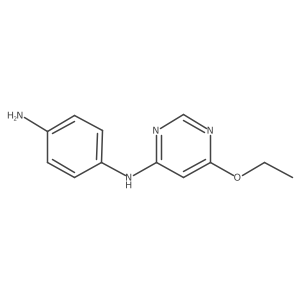 N1-(6-ethoxypyrimidin-4-yl)benzene-1,4-diamine结构式