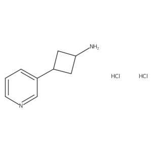 [3-(3-Pyridinyl)cyclobutyl]amine dihydrochloride Structure