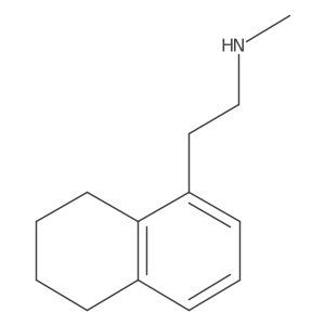 Methyl[2-(5,6,7,8-tetrahydronaphthalen-1-yl)ethyl]amine结构式