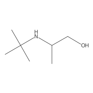 2-Tert-butylamino-1-propanol结构式