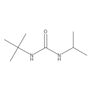 3-Tert-butyl-1-(propan-2-yl)urea Structure