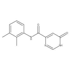 N-(2,3-dimethylphenyl)-6-hydroxypyrimidine-4-carboxamide结构式