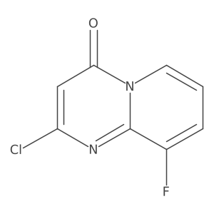 2-chloro-9-fluoro-4H-pyrido[1,2-a]pyrimidin-4-one Structure