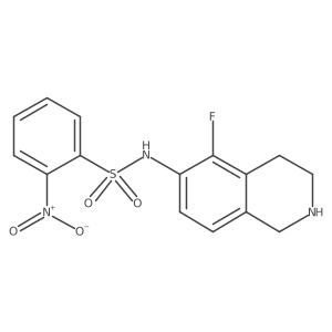 N-(5-fluoro-1,2,3,4-tetrahydroisoquinolin-6-yl)-2-nitrobenzene-1-sulfonamide Structure