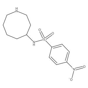 N-(azocan-4-yl)-4-nitrobenzene-1-sulfonamide Structure
