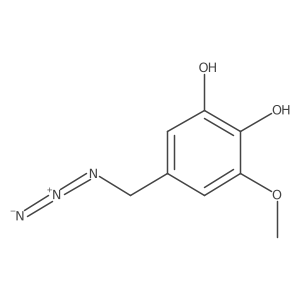 5-(Azidomethyl)-3-methoxybenzene-1,2-diol Structure