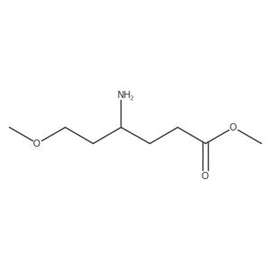 Methyl 4-amino-6-methoxyhexanoate Structure