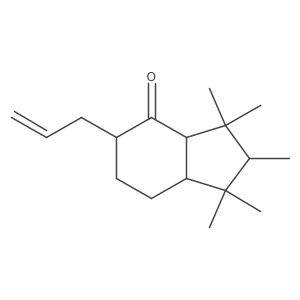 Octahydro-1,1,2,3,3-pentamethyl-5-(2-propen-1-yl)-4H-inden-4-one Structure