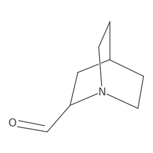 1-Azabicyclo[2.2.2]octane-2-carbaldehyde Structure