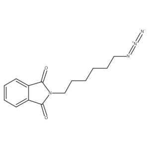 2-(6-Azidohexyl)-1H-isoindole-1,3(2H)-dione Structure