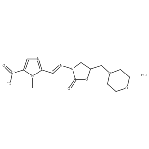 Moxnidazole hydrochloride, (S)- Structure