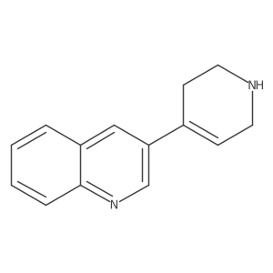 3-(1,2,3,6-Tetrahydropyridin-4-yl)quinoline Structure