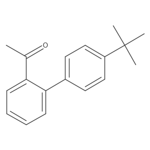 1-(4'-Tert-butyl[1,1'-biphenyl]-2-yl)ethanone Structure