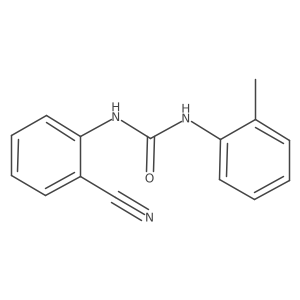 N-(2-Cyanophenyl)-Na(2)-(2-methylphenyl)urea结构式