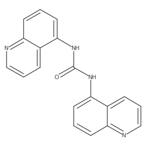 1,3-Bis(quinolin-5-yl)urea结构式
