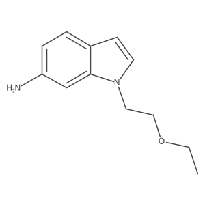 1-(2-ethoxyethyl)-1H-indol-6-amine Structure