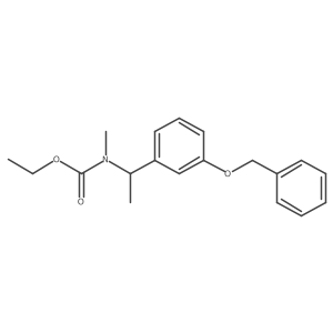 N-[1-(3'-Benzyloxyphenyl)ethyl]-N-(methyl-d3)-O-ethylcarbamate Structure