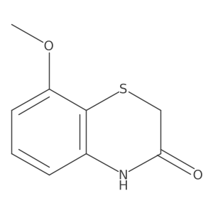 8-Methoxy-2H-benzo[b][1,4]thiazin-3(4H)-one Structure