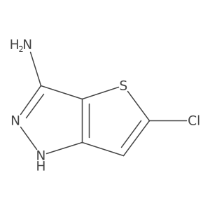 5-Chloro-1H-thieno[3,2-c]pyrazol-3-amine Structure