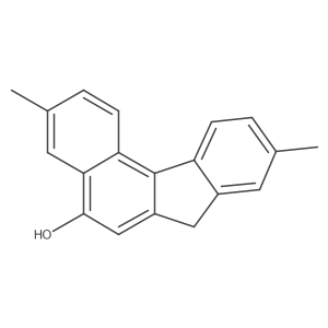 3,9-dimethyl-7H-benzo[c]fluoren-5-ol Structure