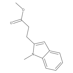 Methyl 3-(1-methyl-1H-indol-2-yl)propanoate Structure