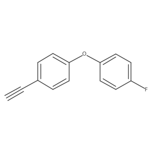 1-Ethynyl-4-(4-fluorophenoxy)benzene Structure