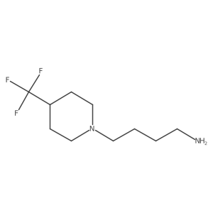 4-(4-Trifluoromethyl-piperidin-1-yl)-butylamine Structure