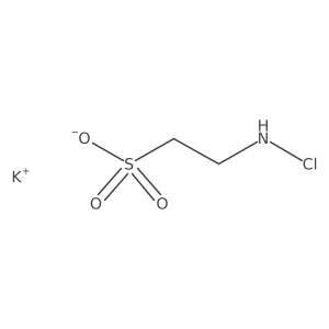 N-Chlorotaurine potassium结构式