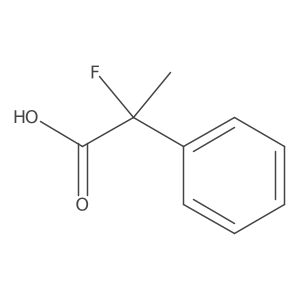 (2R)-2-Fluoro-2-phenylpropanoic acid结构式